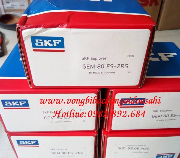 VÒNG BI BẠC ĐẠN GEM80ES 2RS SKF