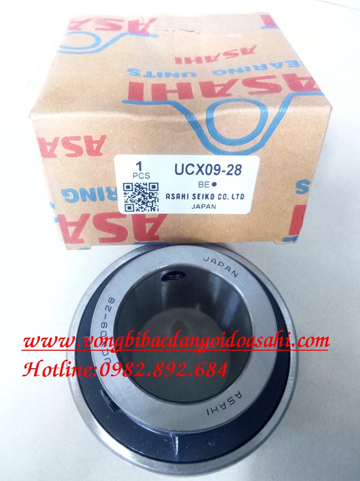 VÒNG BI - BẠC ĐẠN - UCX09-28 ASAHI 3 VÒNG BI - BẠC ĐẠN - UCX09-28 ASAHI