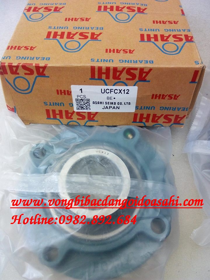 VÒNG BI - BẠC ĐẠN - UCFCX12 ASAHI 3 VÒNG BI - BẠC ĐẠN - UCFCX12 ASAHI