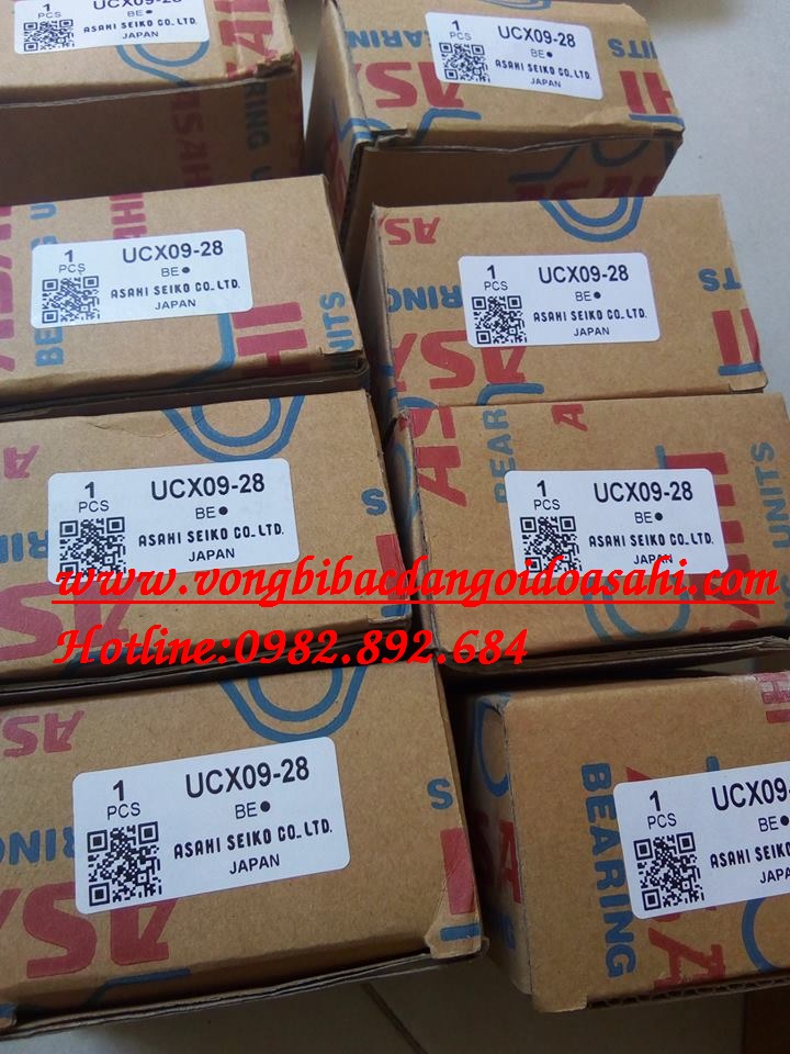 VÒNG BI - BẠC ĐẠN - UCX09-28 ASAHI 3 VÒNG BI - BẠC ĐẠN - UCX09-28 ASAHI