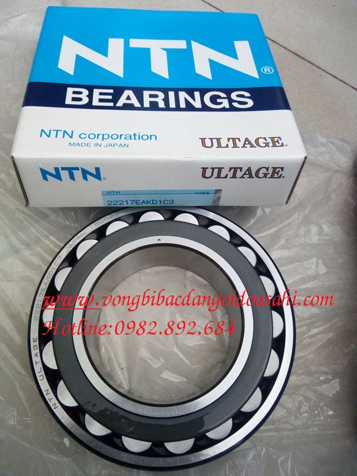 VÒNG BI - BẠC ĐẠN 22217EAKD1C3 NTN 3 VÒNG BI - BẠC ĐẠN 22217EAKD1C3 NTN