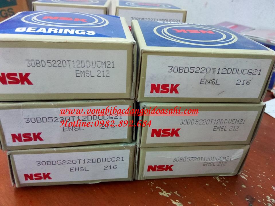 VÒNG BI - BẠC ĐẠN 30BD5220T12DDUCM21 NSK 3 VÒNG BI - BẠC ĐẠN 30BD5220T12DDUCM21 NSK