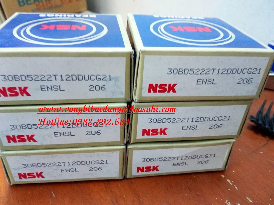 VÒNG BI - BẠC ĐẠN 30BD5222T12DDUCG21 NSK 3 VÒNG BI - BẠC ĐẠN 30BD5222T12DDUCG21 NSK