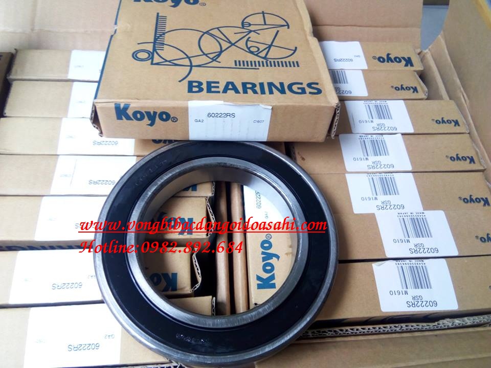 VÒNG BI - BẠC ĐẠN 6022 2RS KOYO 3 VÒNG BI - BẠC ĐẠN 6022 2RS KOYO