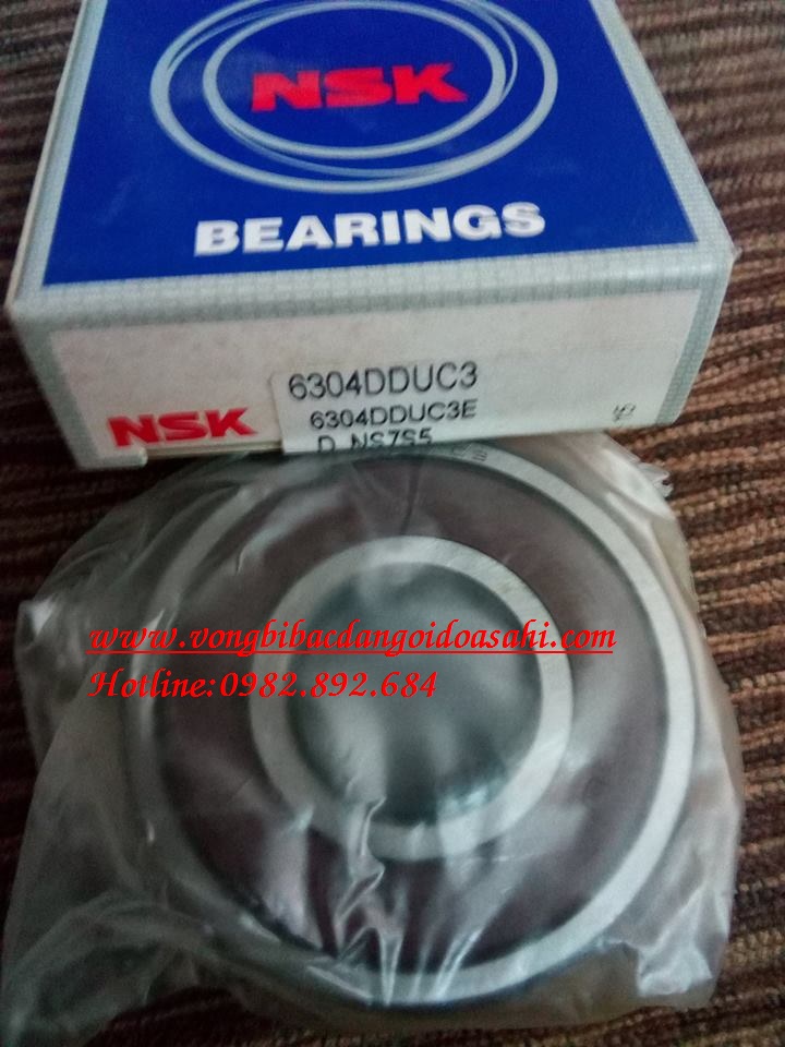 VÒNG BI - BẠC ĐẠN 6304DDU NSK 3 VÒNG BI - BẠC ĐẠN 6304DDU NSK