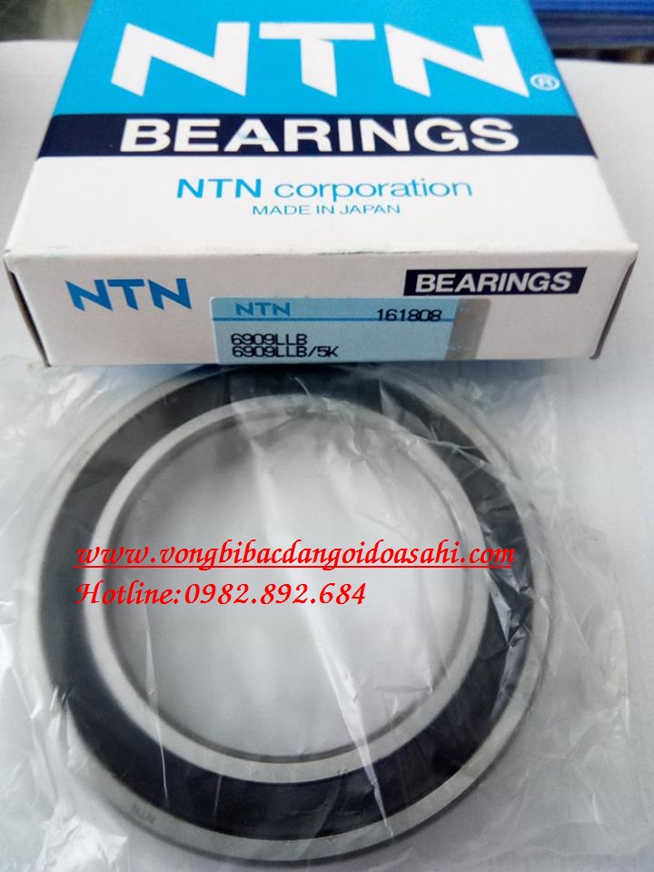 VÒNG BI - BẠC ĐẠN 6909LLB NTN 3 VÒNG BI - BẠC ĐẠN 6909LLB NTN