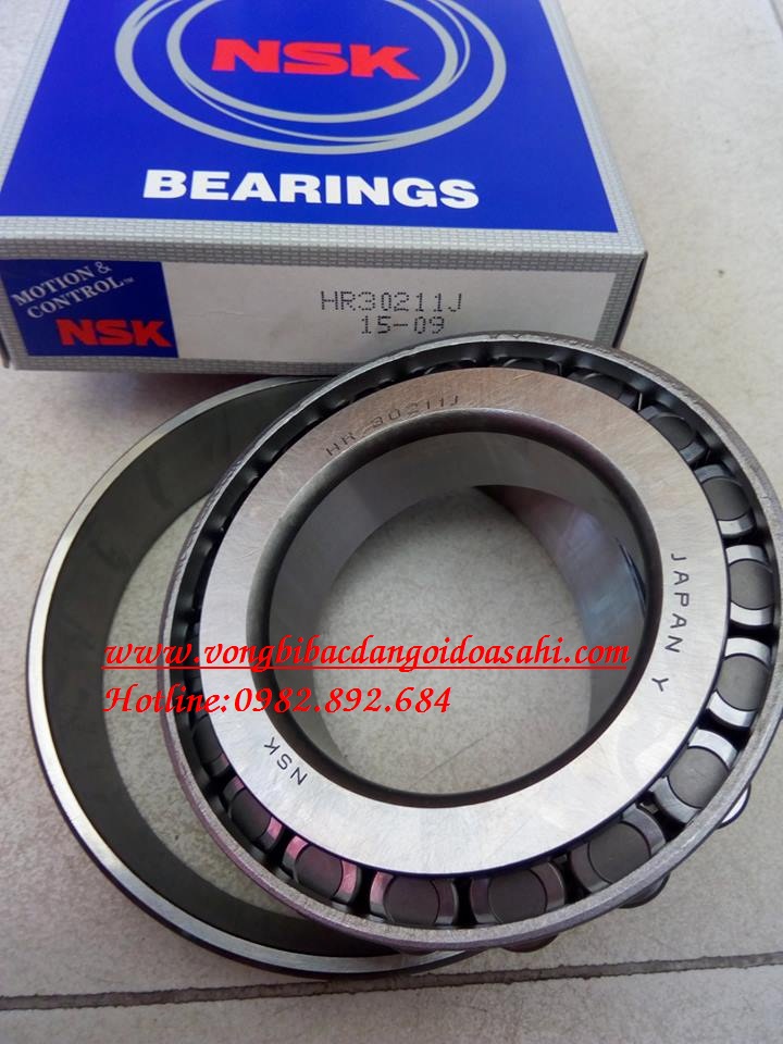 VÒNG BI - BẠC ĐẠN HR30211J NSK 3 VÒNG BI - BẠC ĐẠN HR30211J NSK