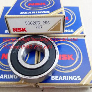 VÒNG BI INOX SS6203 2RS NSK
