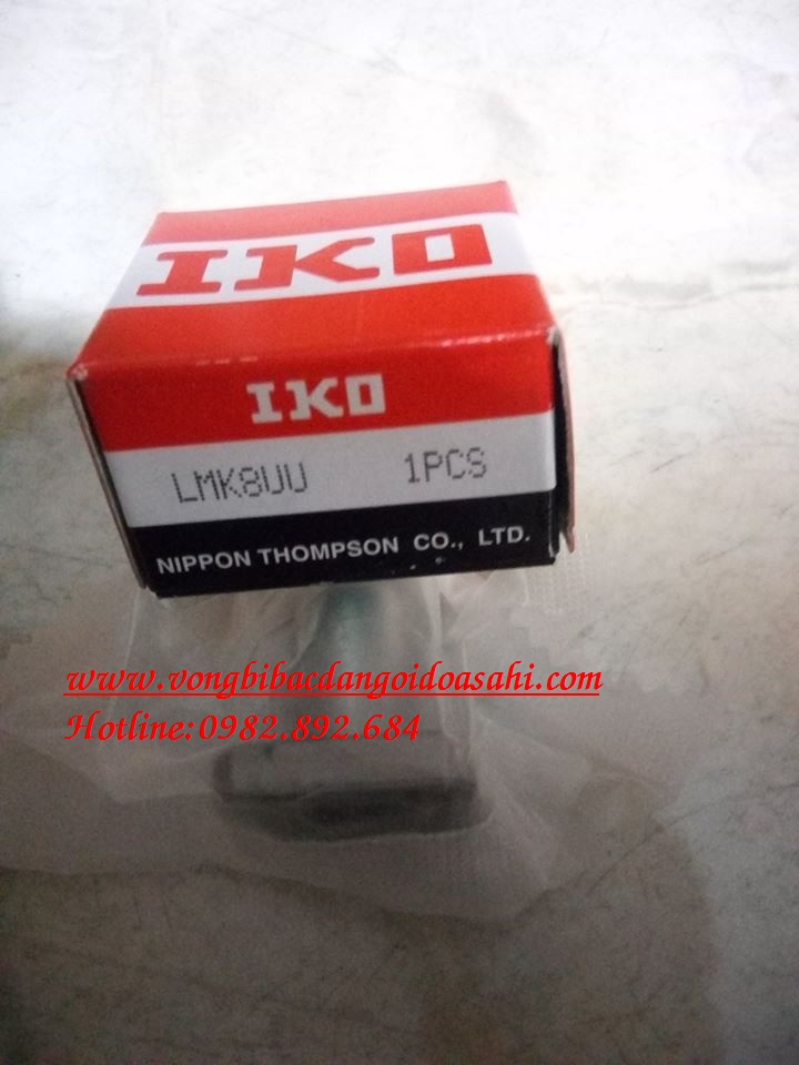 VÒNG BI - BẠC ĐẠN - LMK8 UU IKO 3 VÒNG BI - BẠC ĐẠN - LMK8 UU IKO