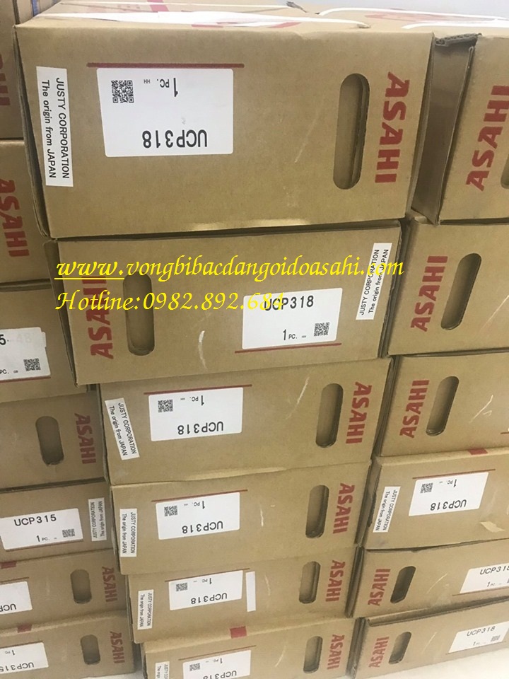 GỐI ĐỠ - VÒNG BI UCP318 ASAHI 3 GỐI ĐỠ - VÒNG BI UCP318 ASAHI