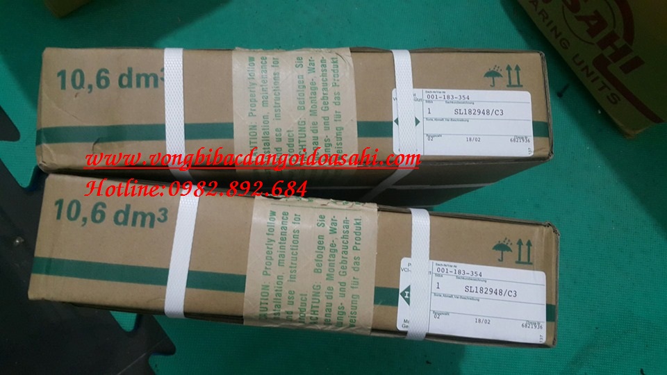 VÒNG BI - BẠC ĐẠN SL182948.C3 INA 3 VÒNG BI - BẠC ĐẠN SL182948.C3 INA