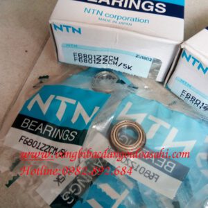 VÒNG BI - BẠC ĐẠN F6801ZZ NTN