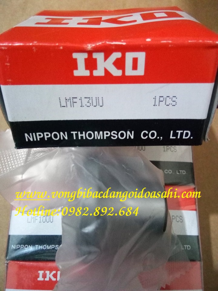 VÒNG BI - BẠC ĐẠN LMF13UU IKO 3 VÒNG BI - BẠC ĐẠN LMF13UU IKO