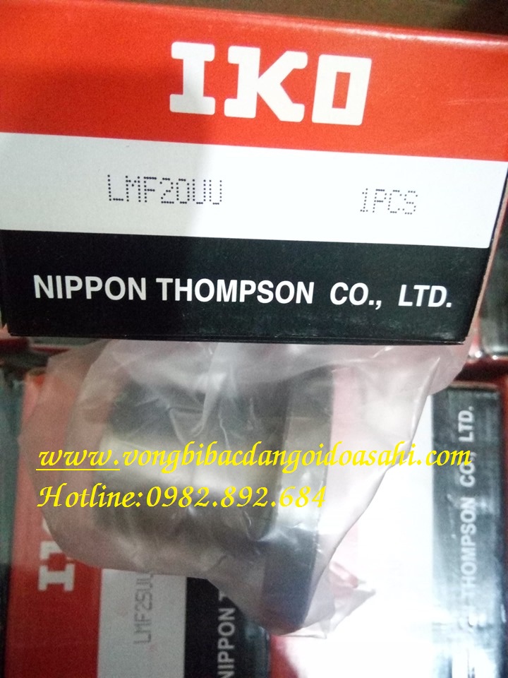 Ổ BI LMF8 3 VÒNG BI - BẠC ĐẠN LMF20UU