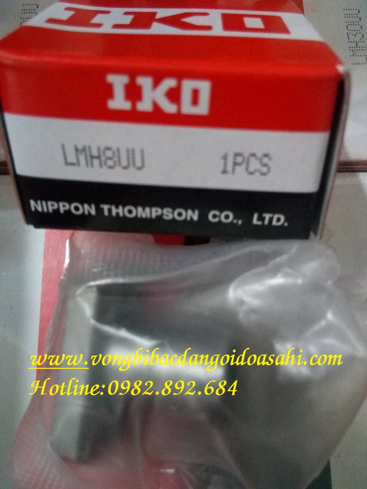 Ổ BI LMH6UU 3 VÒNG BI - BẠC ĐẠN LMH8UU IKO