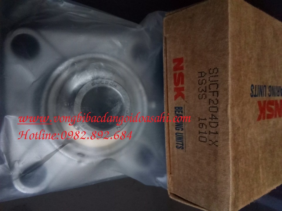 GỐI ĐỠ - BẠC ĐẠN SF204 INOX 3 GỐI ĐỠ - BẠC ĐẠN SF204 INOX