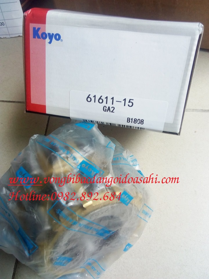 VÒNG BI TRANS61659 3 VÒNG BI - BẠC ĐẠN 61611-15