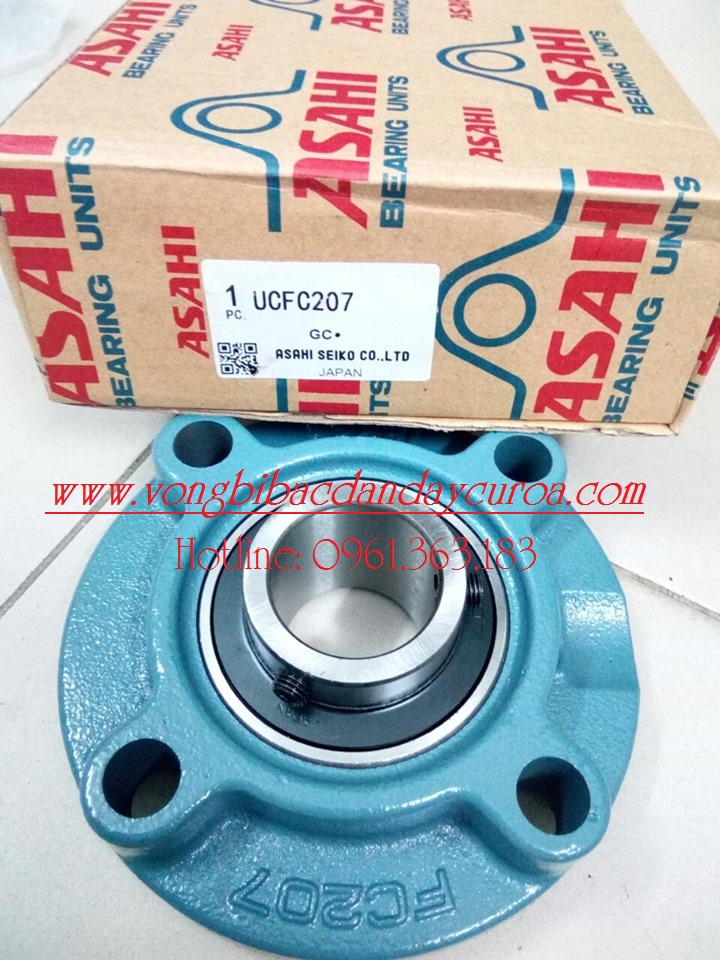 VÒNG BI UCFC202 3 VÒNG BI BẠC ĐẠN FC207