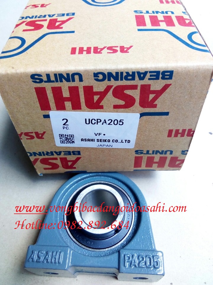 VÒNG BI BẠC ĐẠN UCPA205 3 VÒNG BI BẠC ĐẠN UCPA205