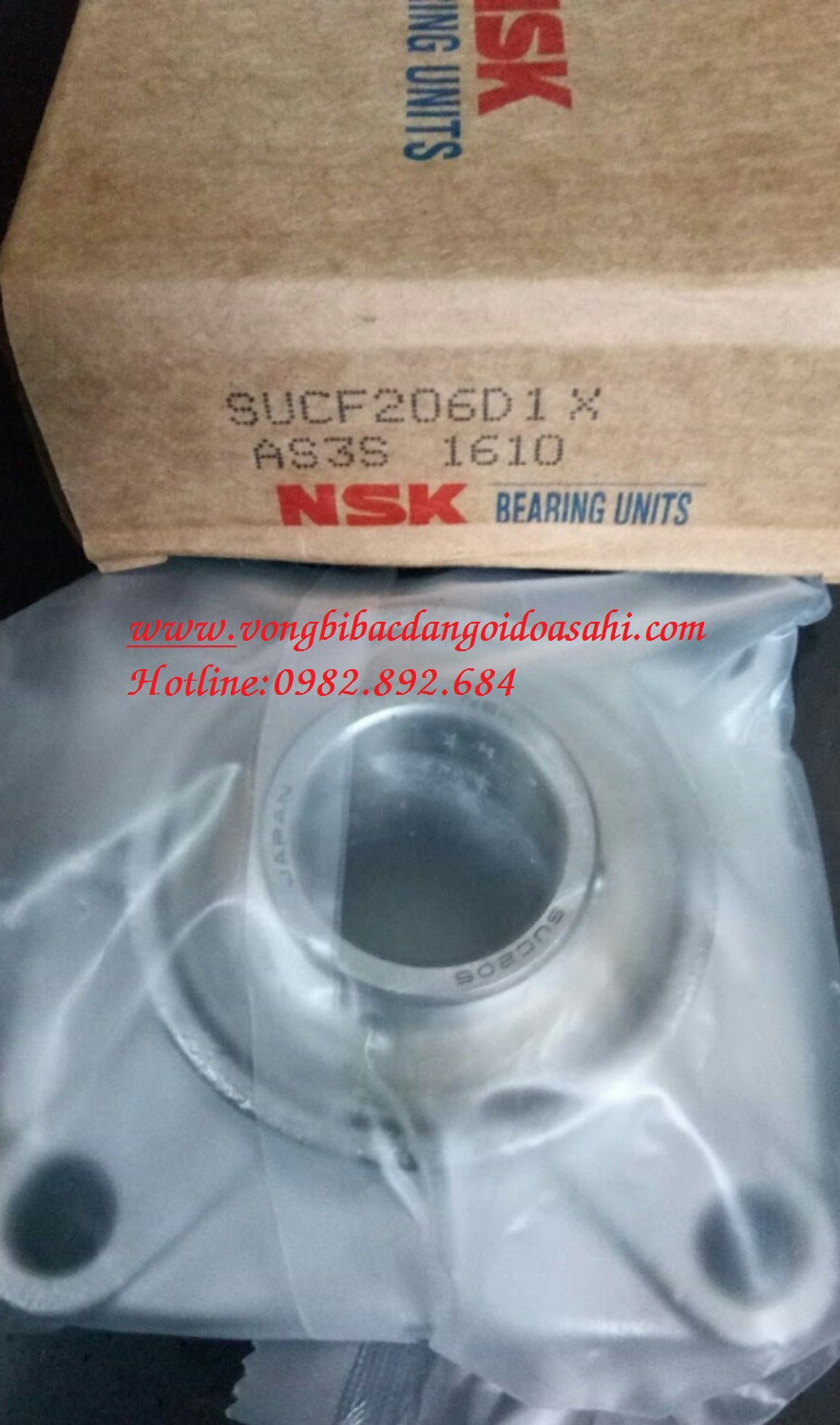 GỐI ĐỠ UCF206 INOX 3 GỐI ĐỠ UCF206 INOX