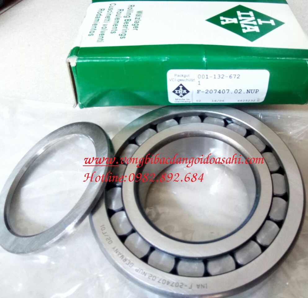 BẠC ĐẠN F207407.02 NUP INA 3 BẠC ĐẠN F207407.02 NUP INA