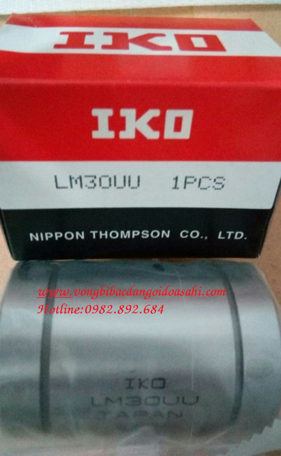 BẠC ĐẠN LM30UU 3 BẠC ĐẠN LM30UU