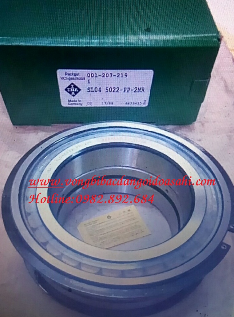 BẠC ĐẠN SL04 5022 PP 2NR INA 3 BẠC ĐẠN SL04 5022 PP 2NR INA