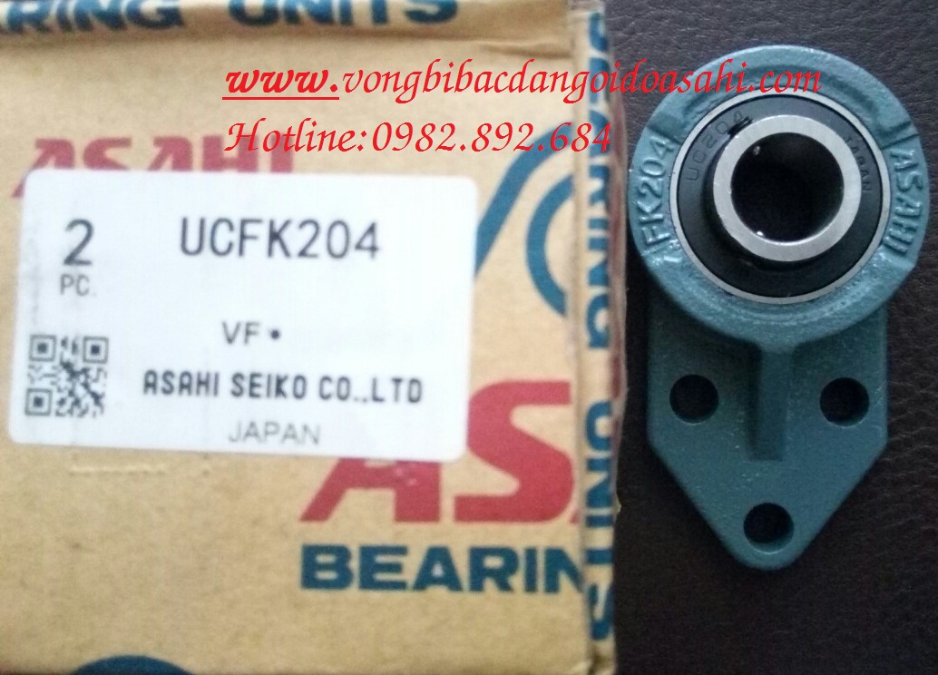 GỐI ĐỠ UCKF204 ASAHI 3 GỐI ĐỠ UCKF204 ASAHI