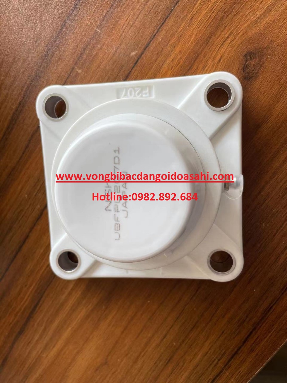 GỐI ĐỠ NHỰA Ổ BI INOX 3 GỐI ĐỠ NHỰA Ổ BI INOX